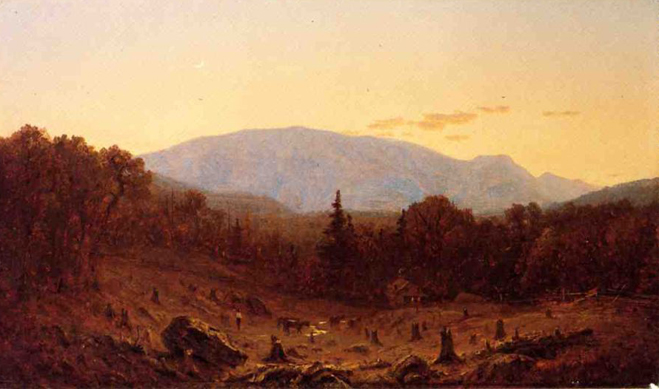 Twilight on Hunter Mountain: 1867