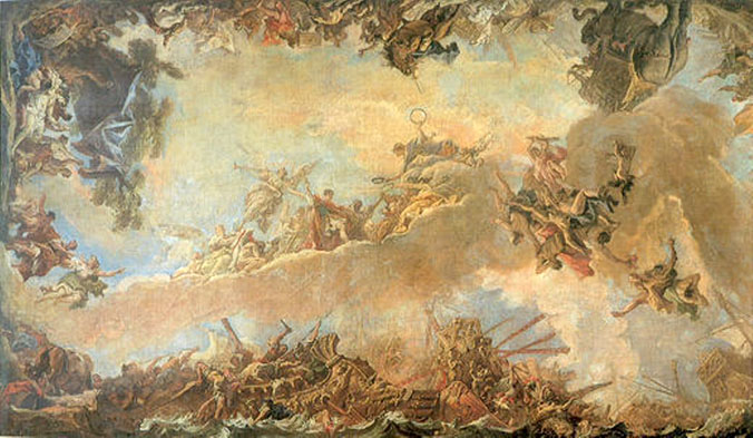 Allegory of Heavenly Virtue: 1702-03