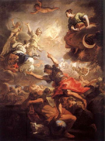 Allegory of Tuscany: 1706