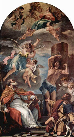 Maria Gloria with the Archangel Gabriel