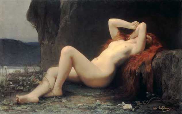 Mary Magdalene in the Grotto by Jules-Joseph Lefebvre