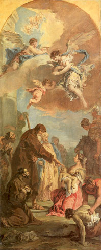 Miracle of Saint Francis of Paola: 1733