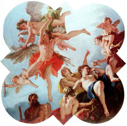 Punishment of Cupid: 1706-07