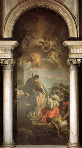 Saint Francis of Paola Revives a Dead Child: 1733