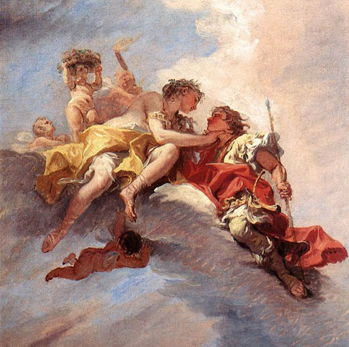 Venus and Adonis: 1705-06 (Detail)