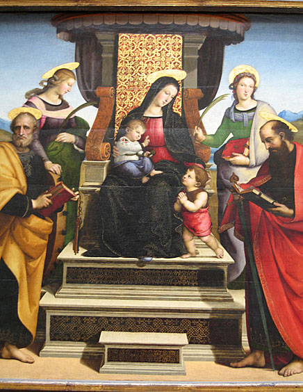 cimabue madonna enthroned with angels. cimabue madonna enthroned with