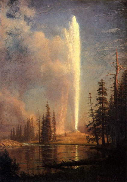 Old Faithful by Albert Bierstadt, 1881