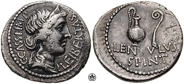 Gaius Cassius - Denarius