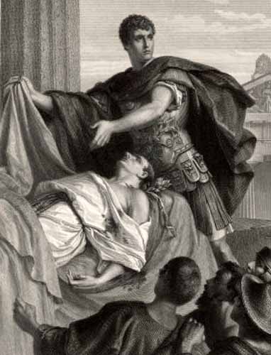 Marcus Antonius at Caesar's Funeral