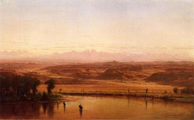Along the Platte River, Colorado: 1867