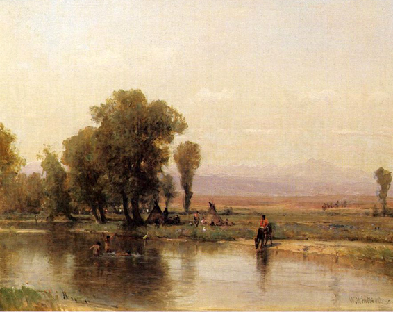 Encampment on the Platte River: 1865