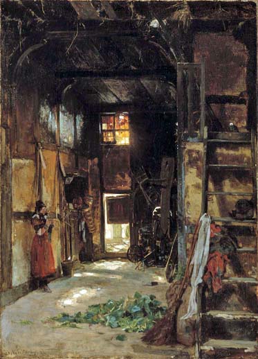 Interior of a Westphalian Cottage: 1852