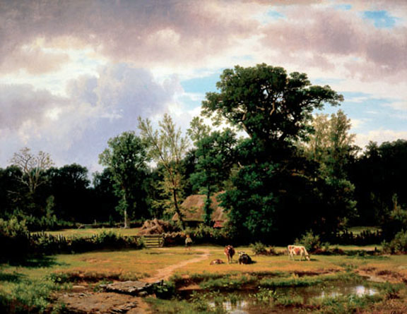 Landscape in Westphalia: 1853
