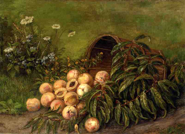 Still Life with Peaches: 1876