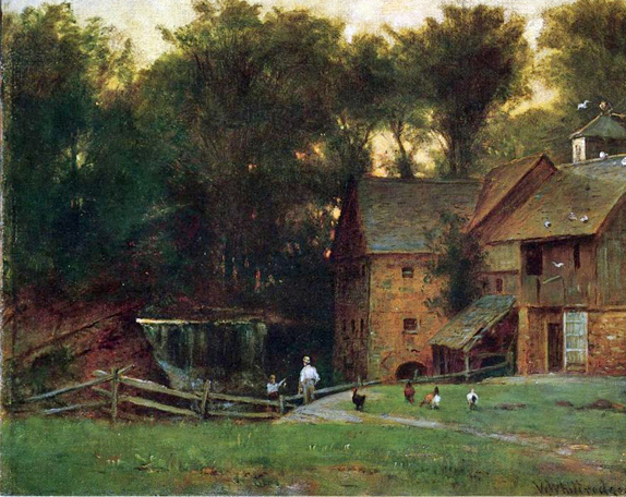 The Mill, Simsbury, Connecticut: 1875