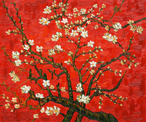 Branches with Almond Blossoms