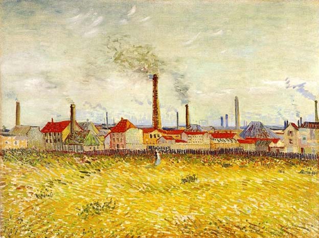 Factories at Asnieres: 1887