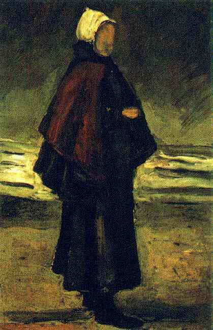 Fisherman's Wife on the Beach: 1882