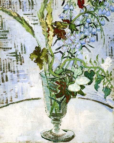 Flowers in a Vase: 1890