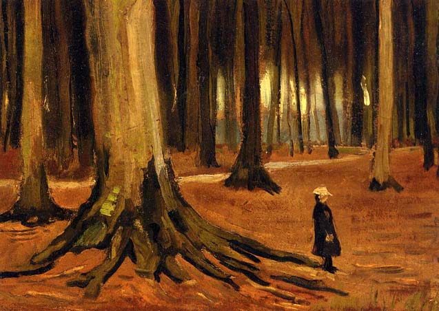 Girl in the Woods: 1882