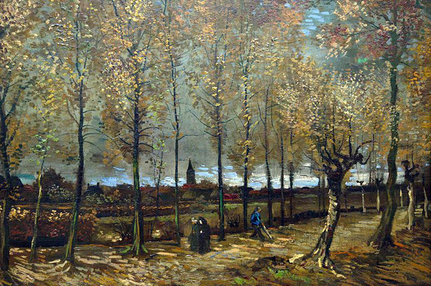 Lane of Poplars: 1885