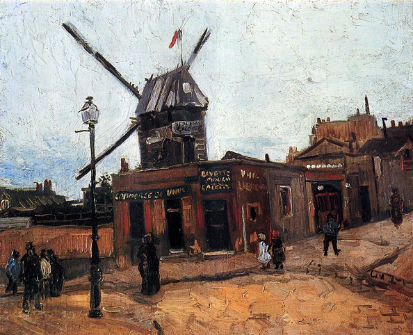 Le Moulin de la Galette: 1886