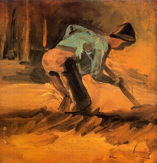 Man Digging: 1882