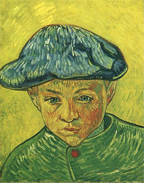 Portrait of Camille Roulin: 1888  Vincent van Gogh Museum, Amsterdam