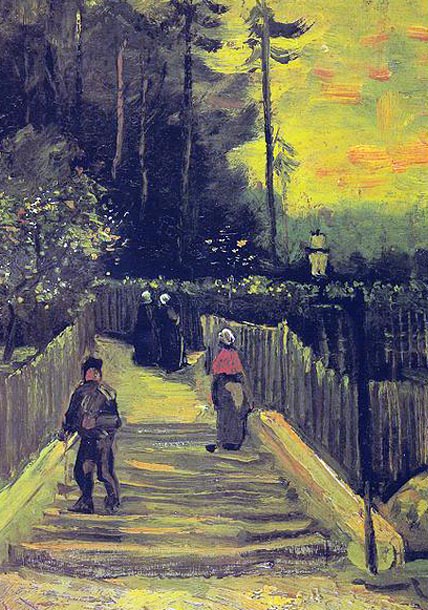 Sloping Path in Montmartre: 1886
