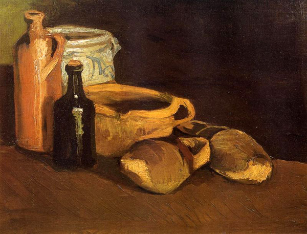 Still Life with Clogs and Pots: 1884