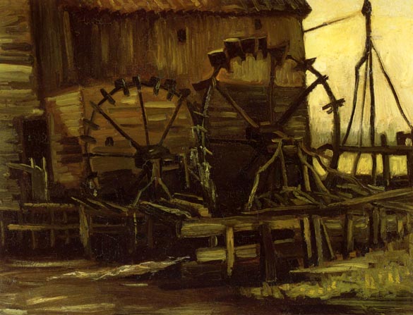 Water Mill at Gennep: 1884
