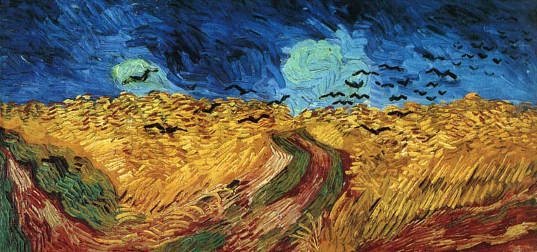 Wheatfield with Crows: 1890