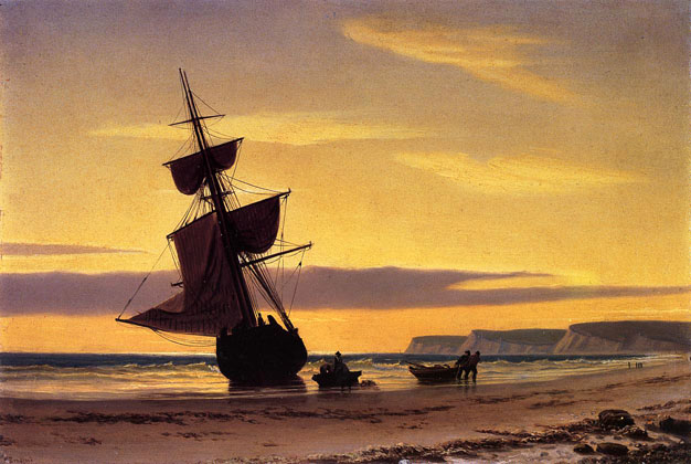 Coastal Scene: 1860
