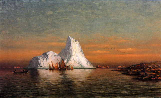 Fishing Fleet off Labrador: 1884