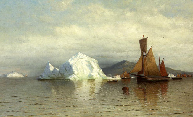 Labrador Fishing Boats near Cape Charles: 1862