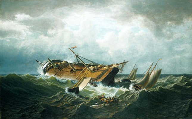 Shipwreck off Nantucket: 1860-61