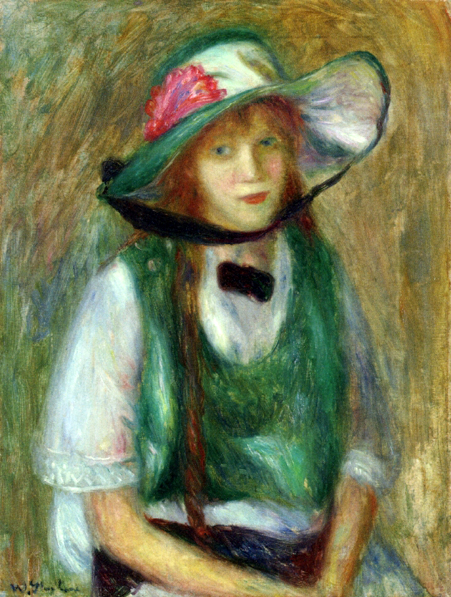 Girl in Green: Date Unknown