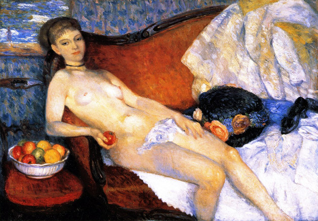 Nude with Apple: 1910