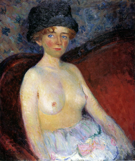 Nude with Hat: 1909