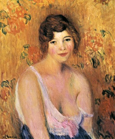 Portrait of Kay Laurell: 1915