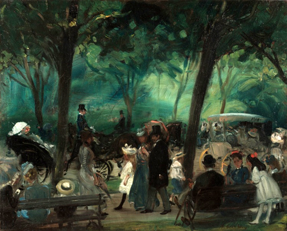 The Drive - Central Park: 1905